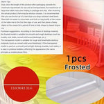 protège table transparent moderne clips 110cm 120cm 130cm imperméable cuisine restaurantextérieur