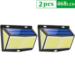 lumière solaire led moderne extérieure capteur mouvement panneau solaire clips noir bleu blanc