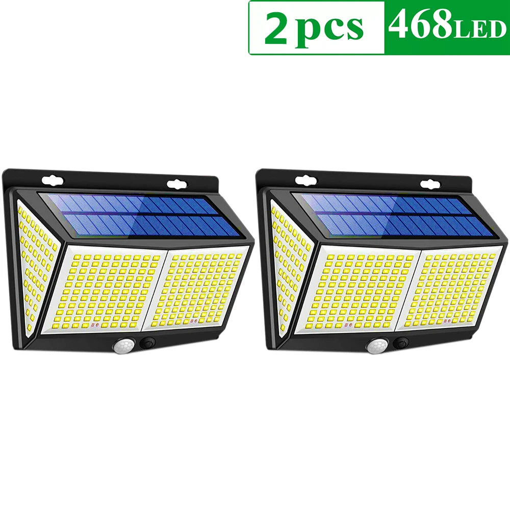 lumière solaire led moderne extérieure capteur mouvement panneau solaire clips noir bleu blanc