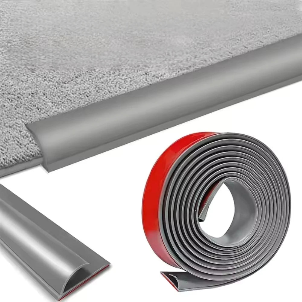 protections d'angle tapis adhésif gris blanc noir moderne minimaliste easy install 3mètres
