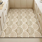 tapis noir blanc moderne élégant motifs géométriques texture douce salon chambre salle bain anti