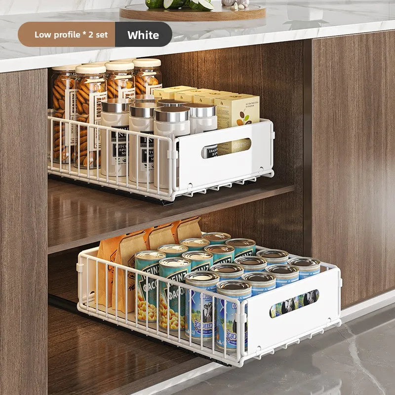caisse rangement blanc moderne grille ronde acier fixations jars conservation double couche