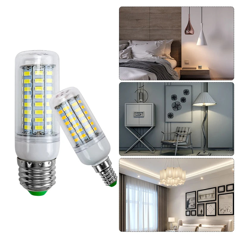 ampoule led maïs blanc moderne e27 e14 lustre salon chambre forte luminosité