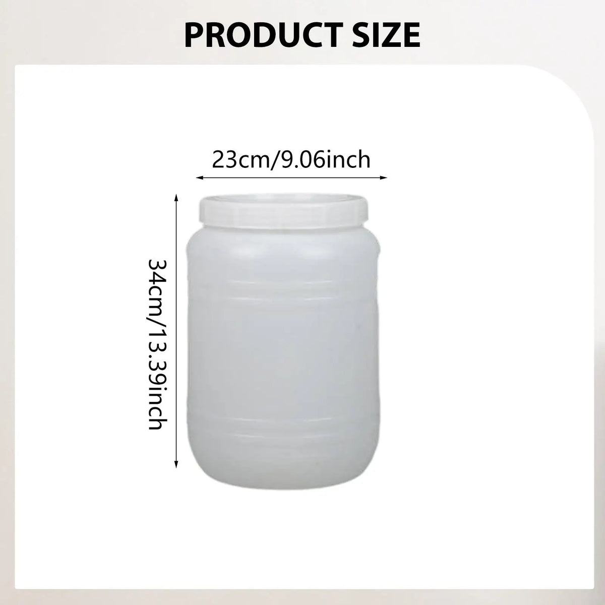 bac rangement plastique blanc imperméable 10l 15l stockage nourriture outils industriel utilitaire extérieurintérieur