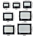 projecteur led moderne 220v ip66 blanc mat extérieur mur câble alimentation aluminium