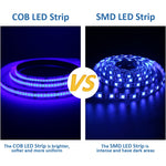 Comparaison des différentes longueurs de ruban LED COB RGB disponibles