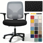 housse chaise polyester vert gris beige moderne tissé 46 53 cm