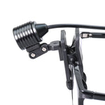 microphone portable noir clips câble moderne lisse rond opacité