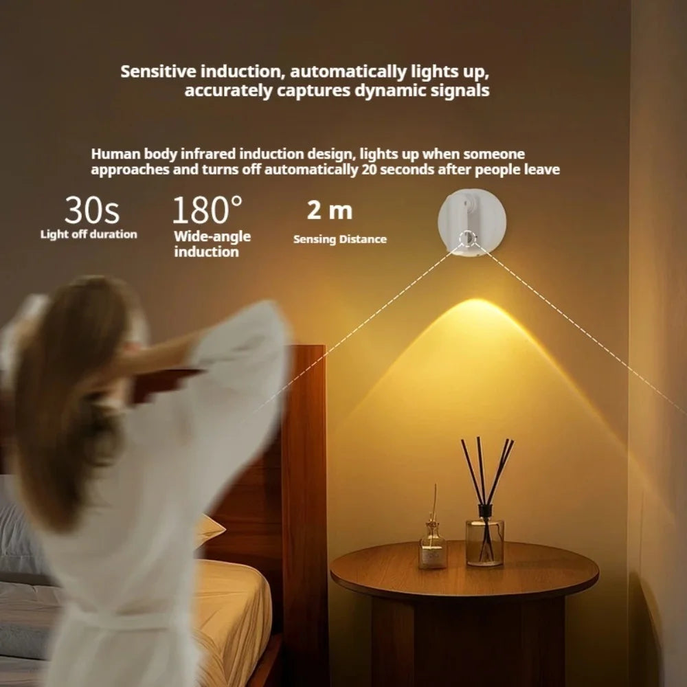 lampe murale led sans fil rechargeable usb base magnétique interrupteur tactile noir intensité variable