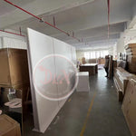 panneau décoration blanc moderne acrylique durable mariage anniversaire événement pvc resizable express