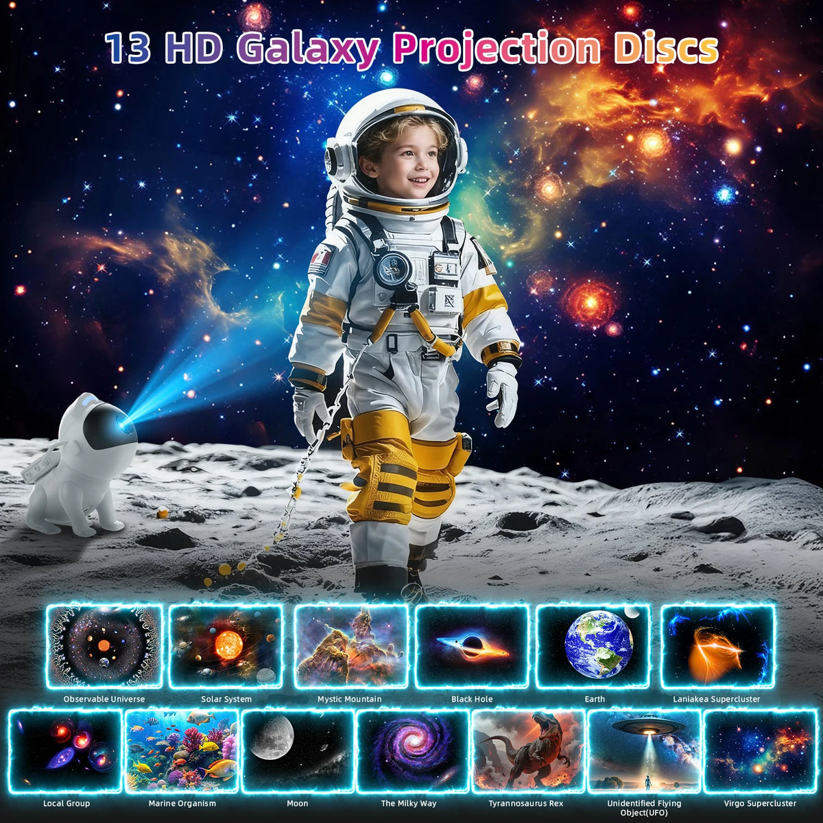 projecteur d'étoiles veilleuse blanche moderne projection étoiles chambre enfants discothèque lumière