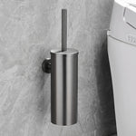 brosse wc murale acier inoxydable or noir argent moderne poignée