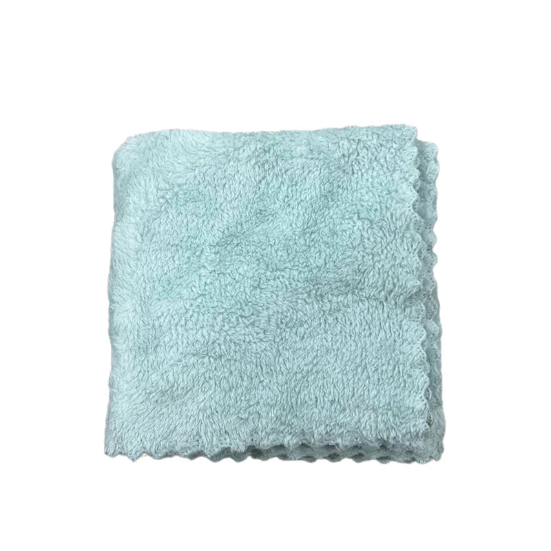 serviette face velours doux absorption rapide polyester coton moderne rose beige vert bleu violet