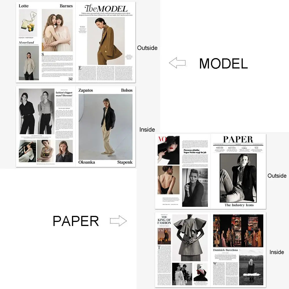 affiche photo magazine mode ornement maison arrière plan contemporain minimaliste textures couleurs vives