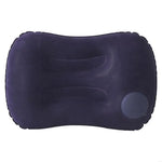 coussin gonflable voyage noir gris bleu rose moderne compact pvc Pompe air
