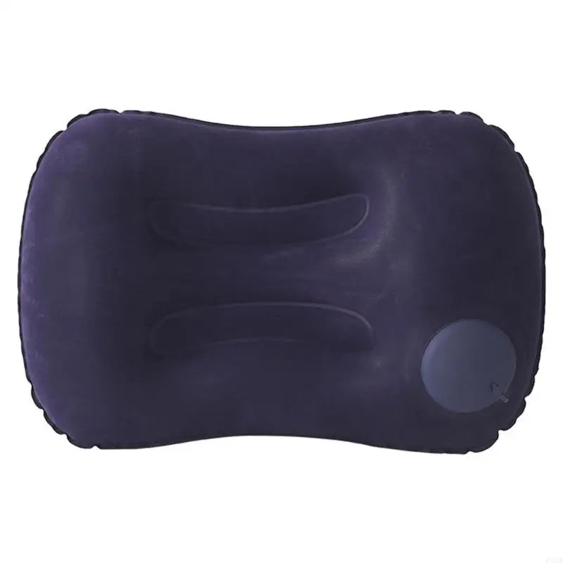 coussin gonflable voyage noir gris bleu rose moderne compact pvc Pompe air