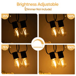 Ampoule LED dorée translucide filament orange vintage édition warm white 2700K E26 E27