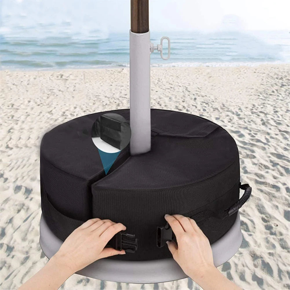 sacs lest parasol noir sable utilitaire tissu texturé pelle inclusextérieur