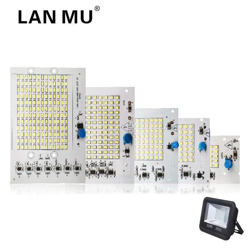 panneau led blanc moderne 10w 20w 30w 50w 100w 120° grille transistor