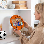 cadre photo sportif ballon football volley basket rugby noir blanc orange marron bleu vert