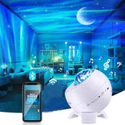 projecteur lumiere galactique aurores boréales étoiles sommeil relaxation chambre bluetooth