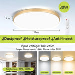 plafonnier intelligent led blanc noir télécommande rgbcw éclairage moderne