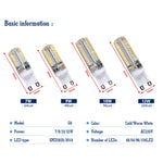 ampoules led g9 blanc froid blanc chaud 6w 7w 9w 10w 12w transparentes modernes