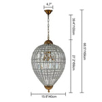 Suspension lumineuse cristal doré classique transparente salon chambre d'hôtel LED 2000 82000 lumens