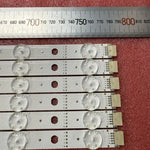 bande led blanche moderne fixation connecteur électrique 700mm opaques aluminium