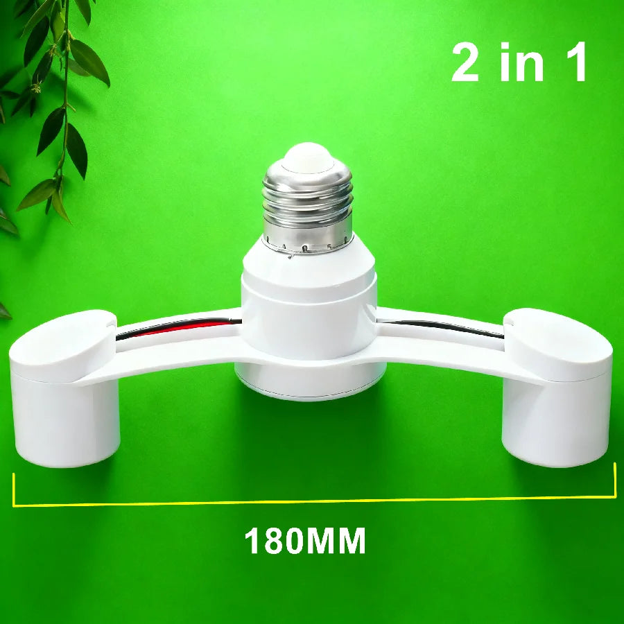 adaptateur lampe e27 blanc moderne certification ul rohs ccc deux ans garantie