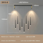 suspension lumineuse or noir moderne minimaliste touch control interrupteur eyelets chambre salon