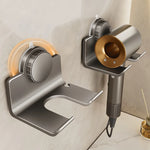 support mural sèche cheveux rangement lisseur boîte rangement souffleur toilette étagère salle bain plastique