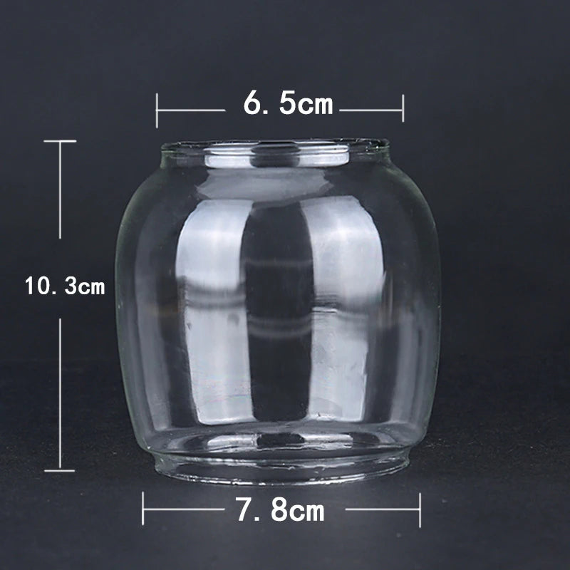 verres vin transparents moderne abat jour circulaire lisses opaques set