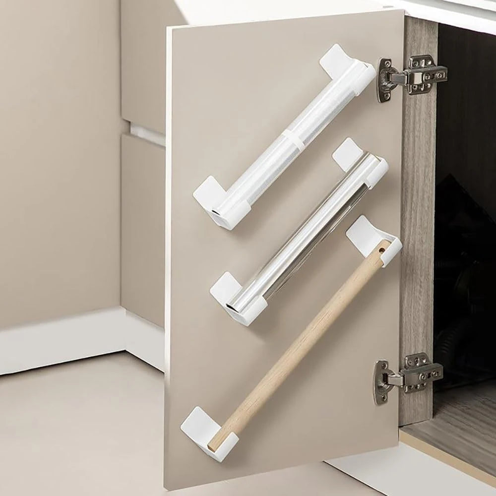 organisateur sacs poubelle adhésif blanc noir moderne multifonction chambre cuisine