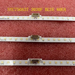 ruban led blanc bleu points lumineux espacés moderne connecteurs électriques 3030F 60EA