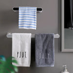 porte serviettes mural blanc texture lisse moderne serviettes