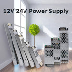 alimentation electrique 24v led 12v 60w 100w 200w 300w 400w aluminium industrielle