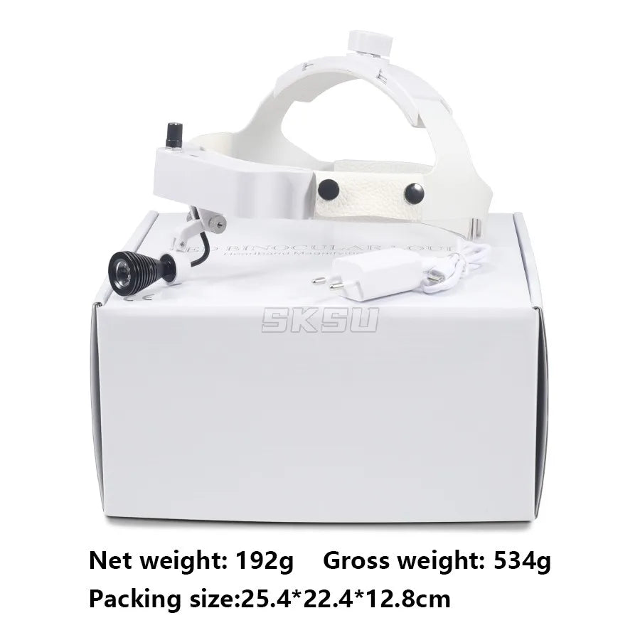 lunettes travail simili cuir blanc noir ceinture ajustable moderne câble alimentation