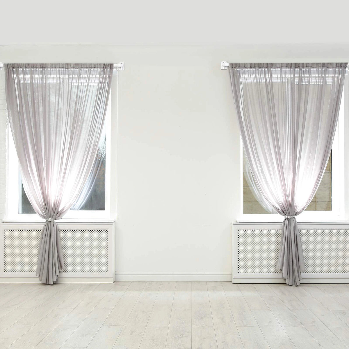 tringles rideau télescopiques blanc gris moderne sans perçage 10 supports adhésifs inclusversible minimaliste