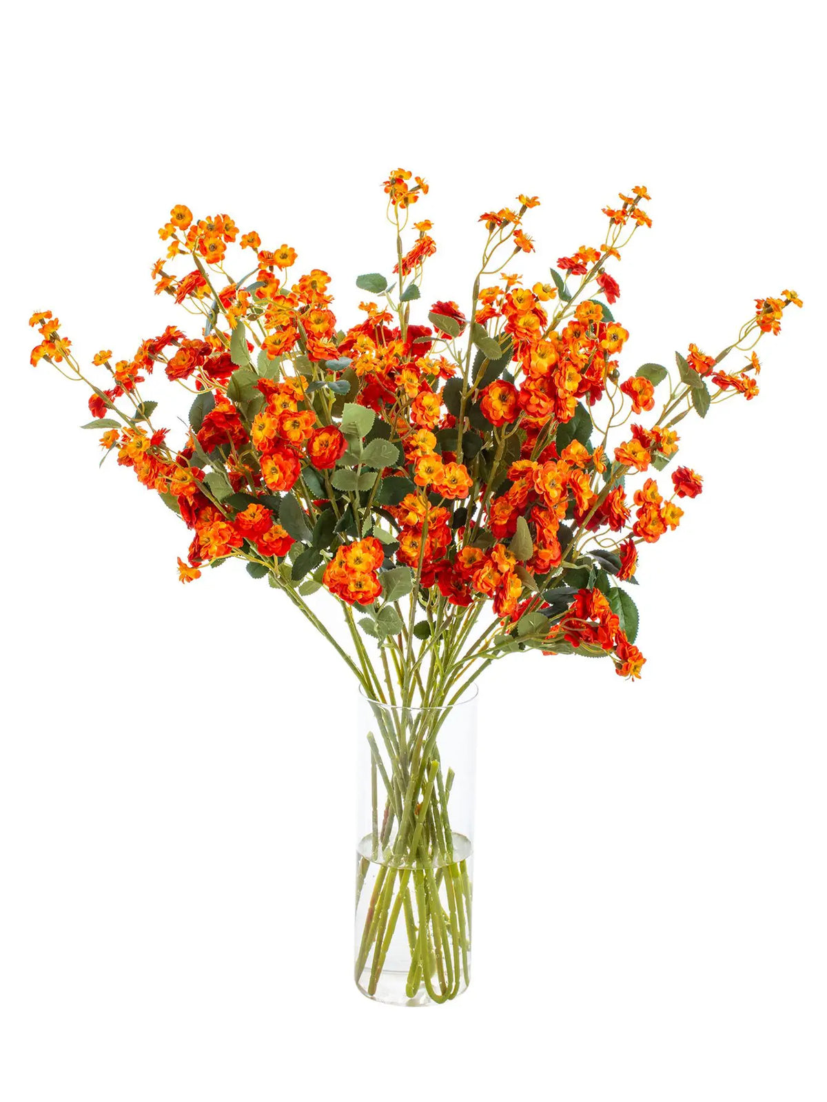 décoration intérieure bouquet fleurs artificielles gerbera modernes couleurs vases transparents mariage anniversaire