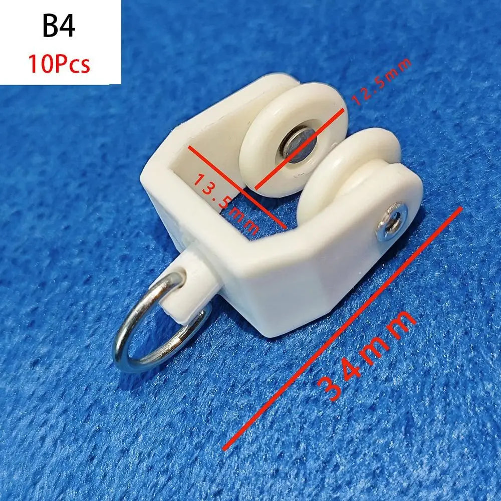 clips suspension blancs ronds rondelles noires moderne 12.5mm 20mm 34mm clips meuble fixations transparentes