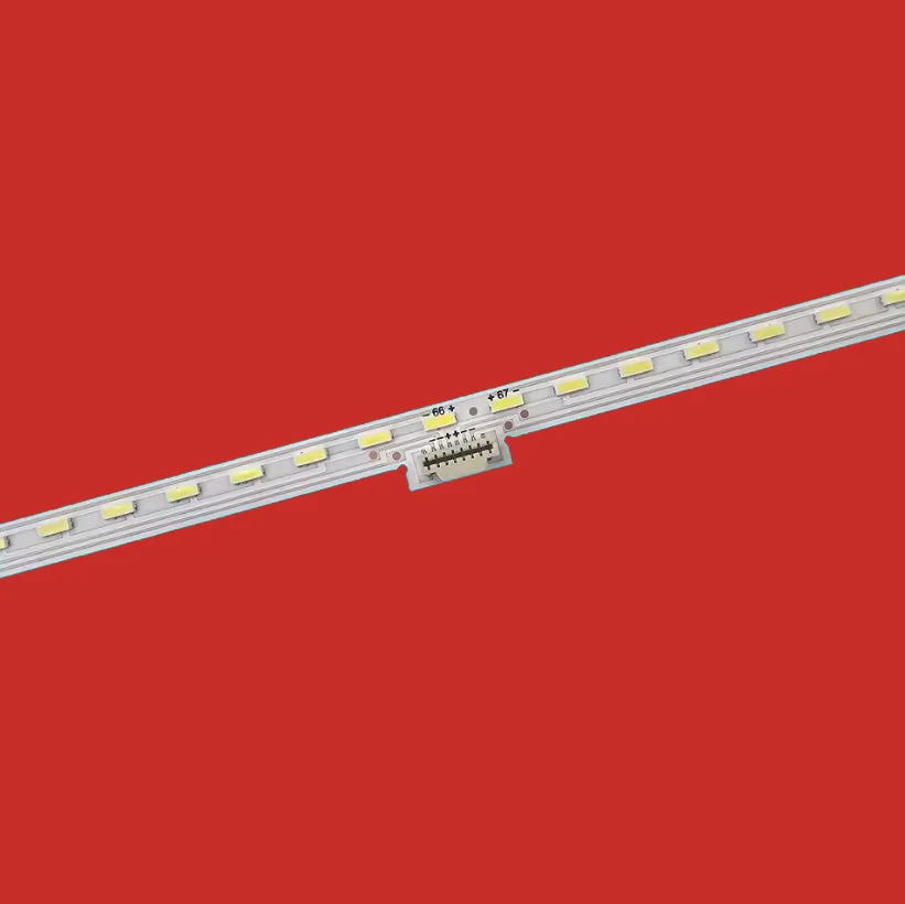 ruban led blanc 88 diodes 708 mm tension 6v moderne sans fixation visible connecteur