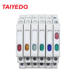 interrupteur électrique moderne blanc rouge flux lumineux faible tension 220v alternatif