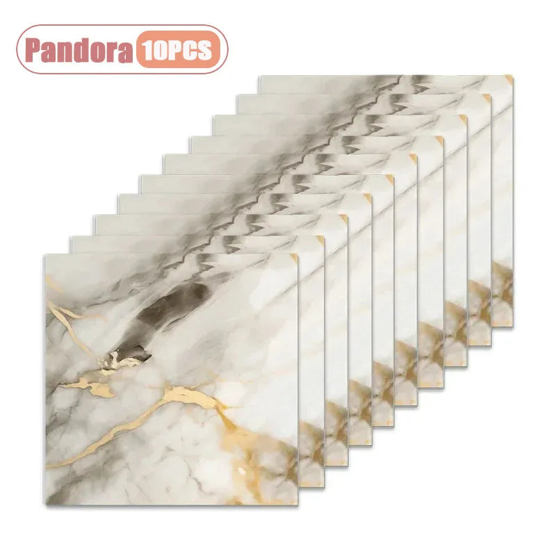 panneau decoratif mural brique texture moderne resistant eau adhesif marron gris beige