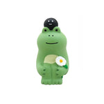 figurines animales jardin cartoon décoration extérieure adhésif verte blanche noire rouge bleue