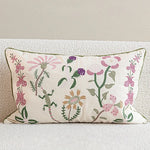 housse coussin boho chic motif floral géométrique coton polyester 45x45cm 30x50cm decoration canapé voiture