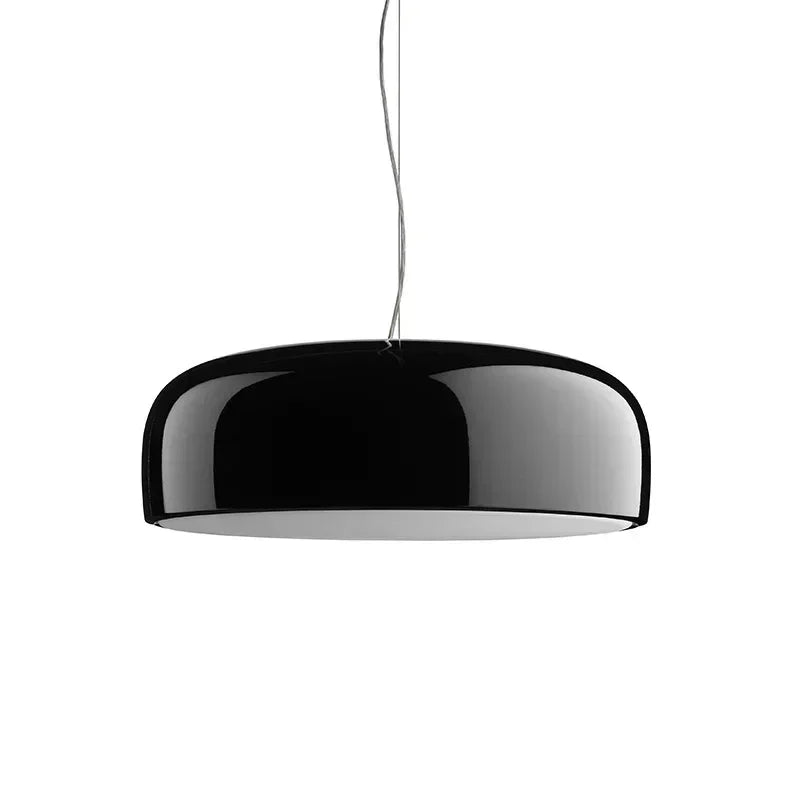 suspension lumineuse moderne e27 led blanc chrome brillant salle manger salon