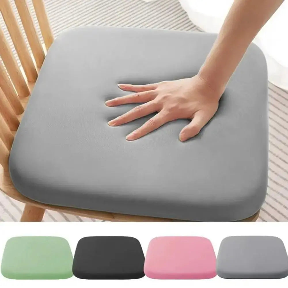 coussin chaise gris rose uni moderne 35x35cm 40x40cm 45x45cm polyester coton doux