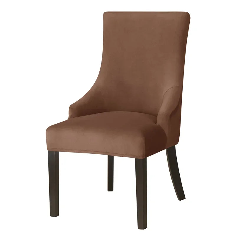 housse chaise velours gris moderne adhésive polyeste protection événementière banquet mariage