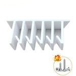 rangements couvercles blancs moderne pratique compartiments fixation murale plastiquereuse multiple